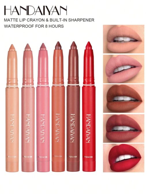 SHEIN HANDAIYAN Matte Lipstick Pen,1G Long-Lasting Wear Non-Stick Cup #08 - Image 2