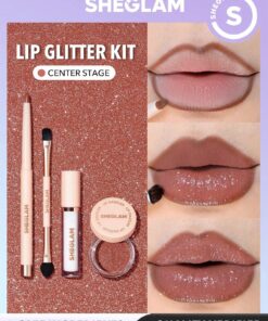 SHEGLAM Lip Dazzler Glitter Kit-Center Stage Xmas Christmas