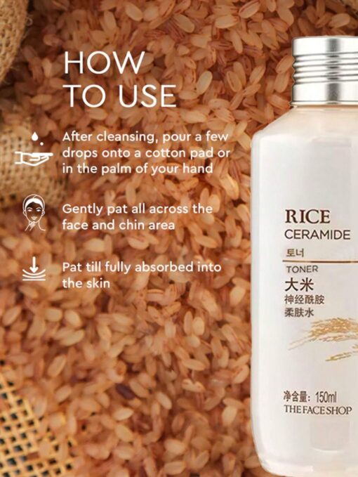 The Face Shop The Face Shop Rice Ceramide Moisturizing Toner - Image 3