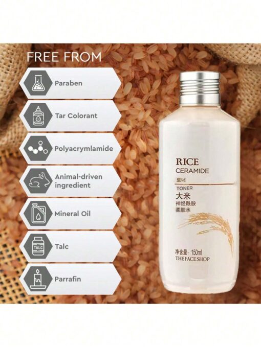 The Face Shop The Face Shop Rice Ceramide Moisturizing Toner - Image 4