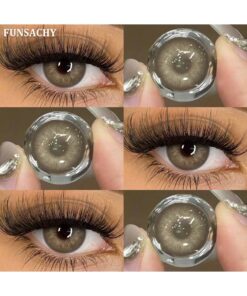 FUNSACHY MARGARET Series Brown Contact Lenses 14.5mm Natural Soft Lenses