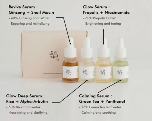 BEAUTY OF JOSEON SERUM SET 4pcs