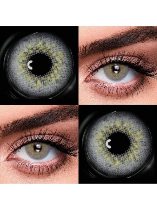 SHEIN 1 Pair Hot Grey Soft Colored Contact Lenses - Image 4