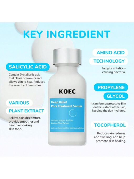 SHEIN KOEC Salicylic Acid Pore Care Face Serum - Image 3