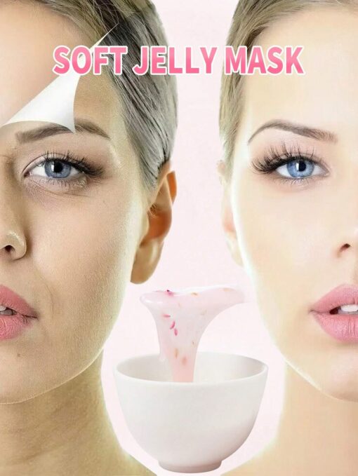 SHEIN Jelly Face Mask Powder - Moisturizing, Improving, And Hydrating Facial Skin Care - Image 3