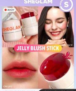 shein SHEGLAM Jelly-Licious Hydrating Lip & Blush Tint-Ahoy