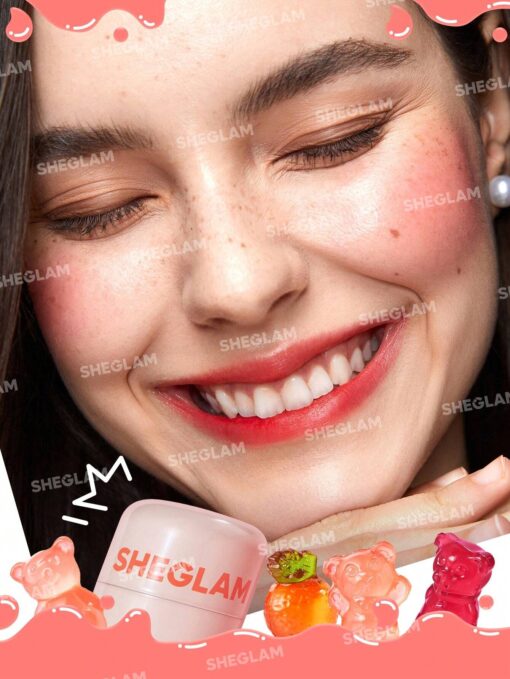 shein SHEGLAM Jelly-Licious Hydrating Lip & Blush Tint-Ahoy - Image 2