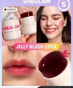 shein SHEGLAM Jelly-Licious Hydrating Lip & Blush Tint-Howdy