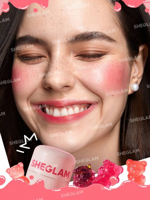 shein SHEGLAM Jelly-Licious Hydrating Lip & Blush Tint-Howdy - Image 2