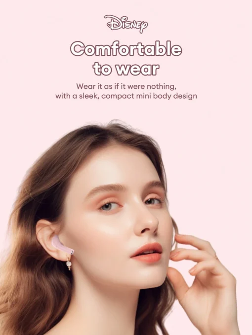 SHEIN Disney A6D Passive Noise Cancelling Semi In Ear Wireless Earphones - Image 3