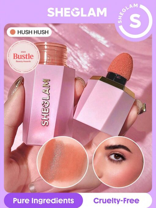 SHEGLAM Color Bloom Liquid Blush Matte Finish-Hush Hush