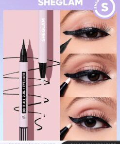 SHEGLAM Do It All 2-In-1 Eyeliner Waterproof Matte Eyeliner