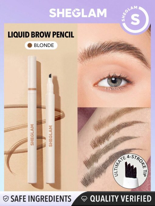 SHEGLAM Feather Better Liquid Eyebrow Pencil-Blonde