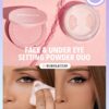 SHEGLAM Insta-Ready Face & Under Eye Setting Powder Duo-Bubblegum