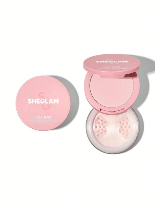 SHEGLAM Insta-Ready Face & Under Eye Setting Powder Duo-Bubblegum - Image 4