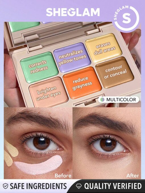 SHEGLAM Multi Fix Concealer And Color Corrector Macaron