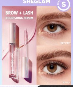 SHEGLAM Gro-Pro Nourishing Lash Serum Clear Brow Serum Easy