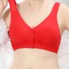 SHEIN Front Closure V-neck Daily Bra