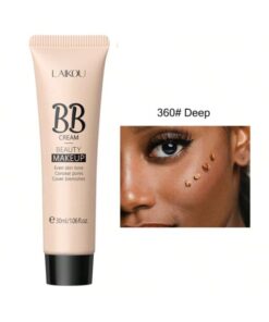 SHEIN Long-Wearing BB Cream Oil Control Concealing Foundation Deep Coffee