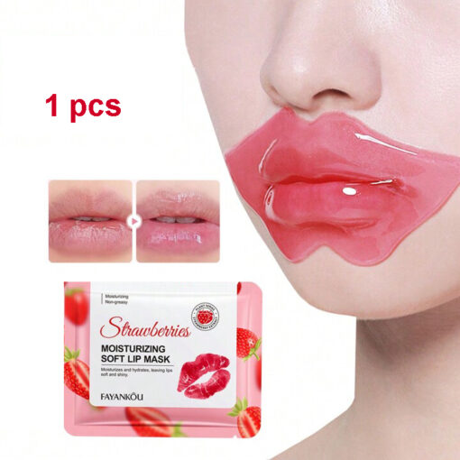 1pcs MOISTURIZING SOFT LIP MASK Strawberry