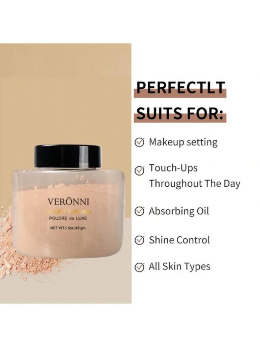 SHEIN VERONNI Tidying Material Loose Makeup Setting Powder #03 - Image 3