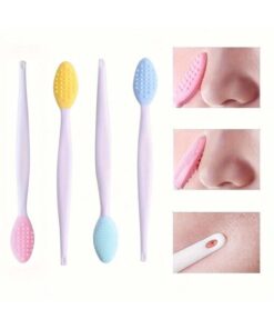 shein 1 Pcs Double-Sided Silicone Nose Cleaning Brushs